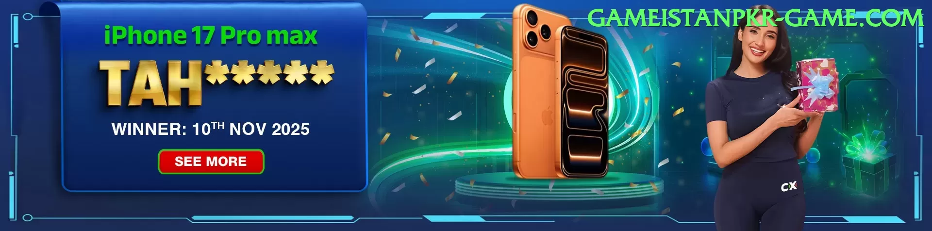 Gameistan PKR Game game app for Pakistan players